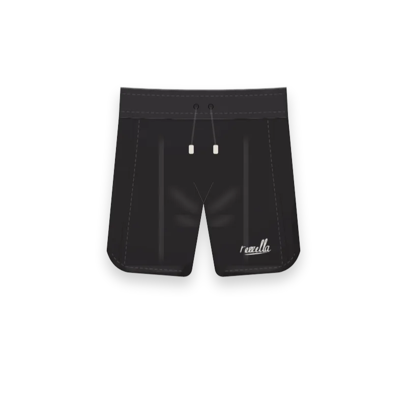 The men’s Sun Shorts in Black, with a drawcord