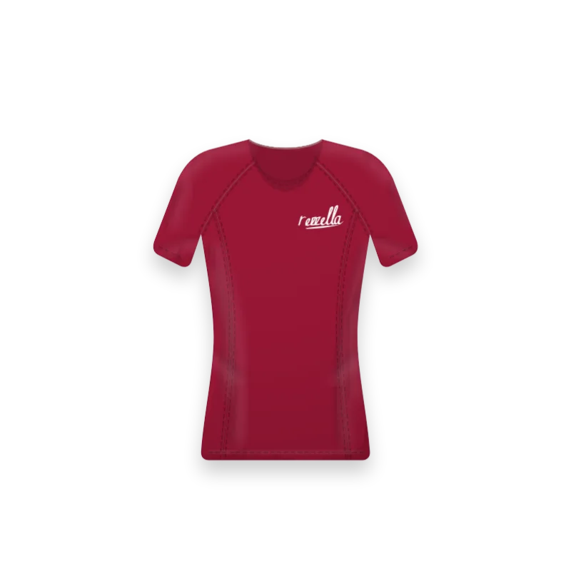 The women’s Swim Tee in Ember